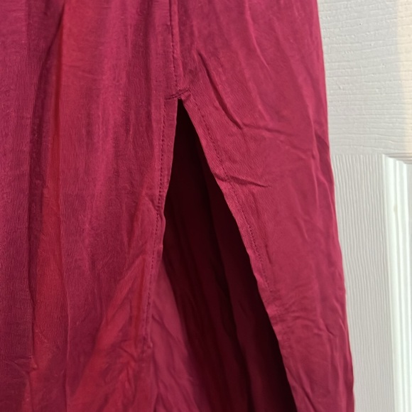 Maroon cami maxi dress from H&M - Picture 3 of 5